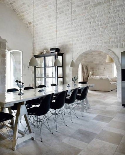 pns3-550x684.jpg 550×684 pixels #interior #stone #dining #modern #design #living #kitchen #room