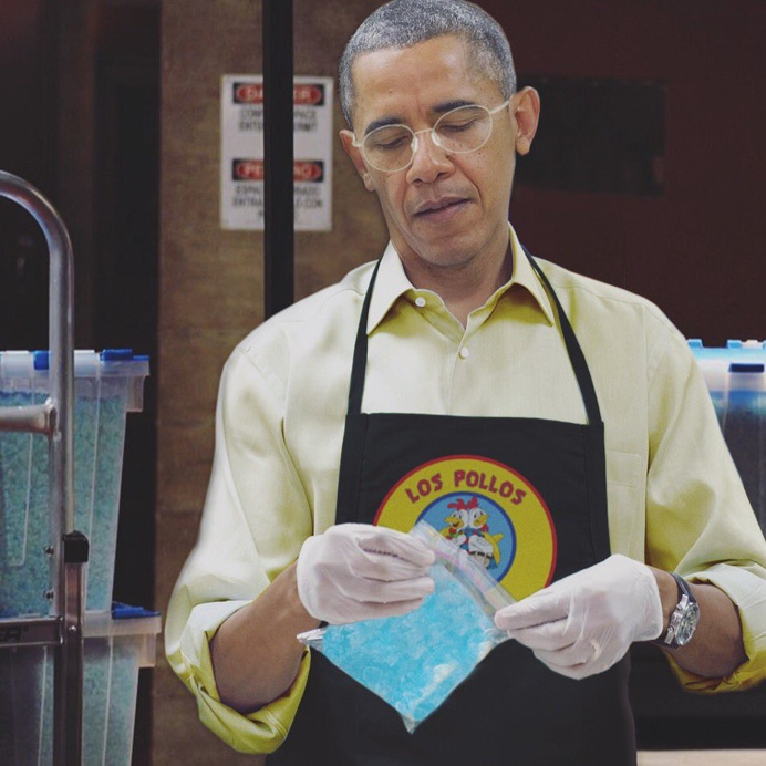 blazepress: "Obama's new job. "
