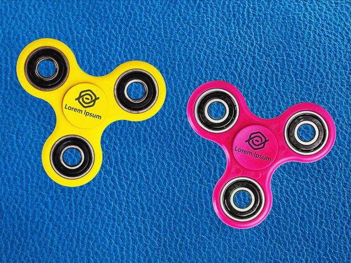 Free Fidget Spinner Mockup