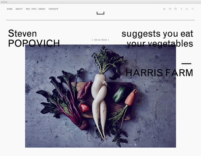 The Pool Collective by M35 #web #site #web design #website