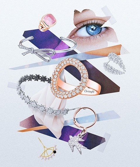 Takeshi's series of illustrations for the L'Express Styles jewelry's special issue, on romantic looks: Bohemian, smart and rock.