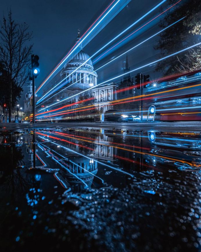 Moody Street Photos of London After Dark by Luke Holbrook