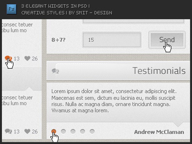 Creative widgets design psd Free Psd. See more inspiration related to Design, Graphic design, Graphic, Photoshop, Elegant, Creative, Psd, Creative graphics, Style, Horizontal, Resources, Freebies and Widgets on Freepik.
