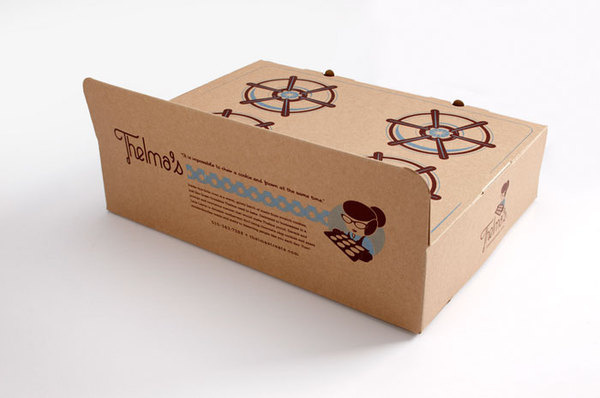 Thelma'sÂ Treats The Dieline #packaging #food