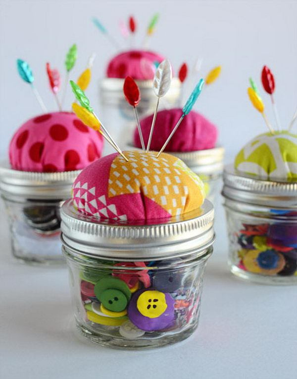 50+ Cute Mason Jar Craft Ideas #mason #bottle #jar #craft #homemade #diy
