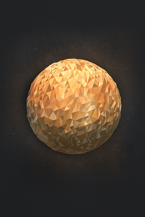 Venus #planet #venus #poly #low #3d