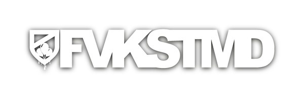 White logo #fvkstmd #illustration #art #logo #typo
