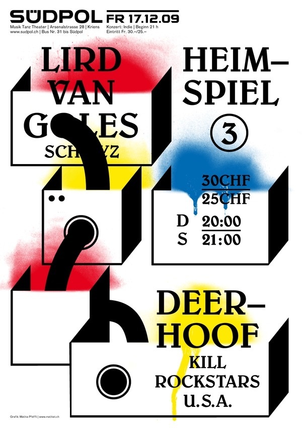 Südpol Plakate #design