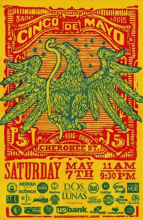 Cinco De Mayo Poster & Billboard - Firecracker Press - The St. Louis Egotist
