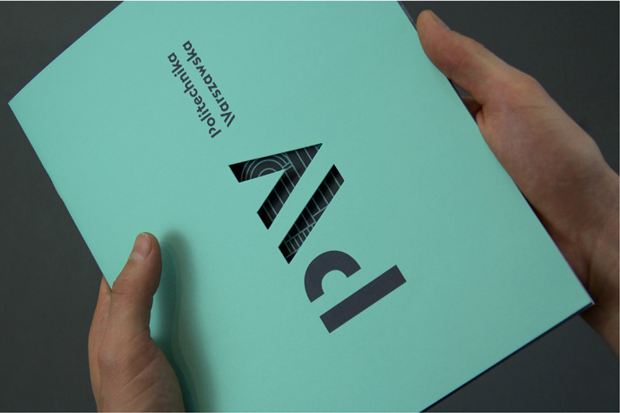 Warsaw University of Technology rebrand by Podpunkt