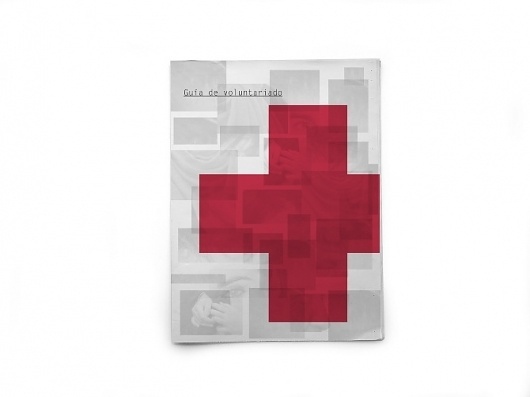 Guía de voluntariado de Cruz Roja - flipando en PANTONE #ataz #magazine #guide #redcross #andrea #student #social
