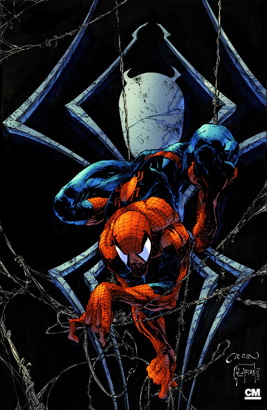 Creepy Spidey Colours by Creation Matrix on deviantART #spiderman