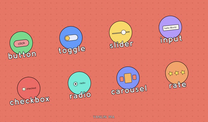2.5D UI interaction collection for your website - Masterpicks - Design Inspiration