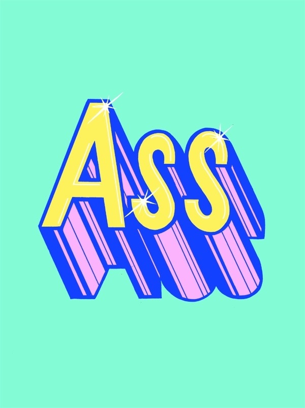 Beautiful Swear Words #typography