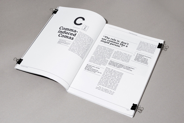 Full Stop. on Behance #magazine