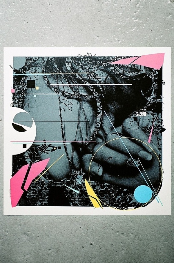 Prefab77 & REMI/ROUGH - THE DECONSTRUCTIVIST | Prefab77 #acrylic #prefab77 #screenprint #punked #up #spraypaint #collage