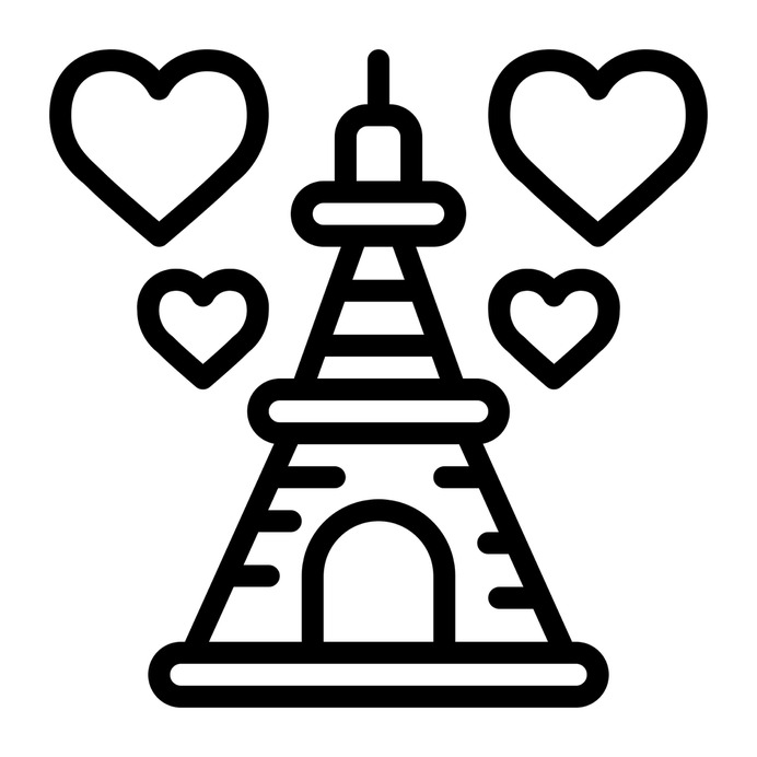 See more icon inspiration related to monument, cultures, architecture and city, cityscape, architectonic, eiffel tower, europe, landmark, engineering, structure, france, paris, monuments and travel on Flaticon.