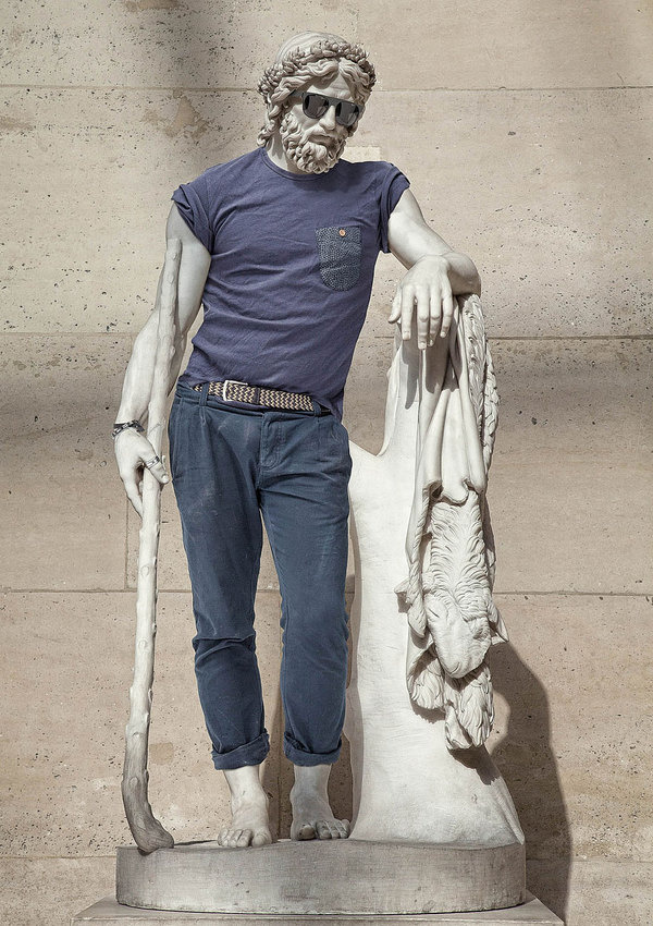 Classical Sculptures Dressed As Hipsters | Inspiration DE #classic #sculptures #art #hipsters