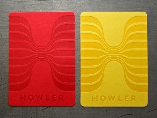 Howler | Lovely Stationery #card #business