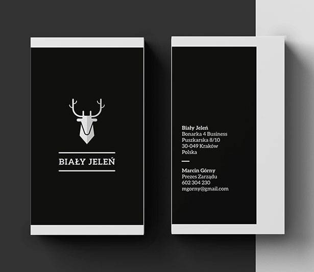 Wayfinding | Signage | Sign | Design | 黑白极简创意名片