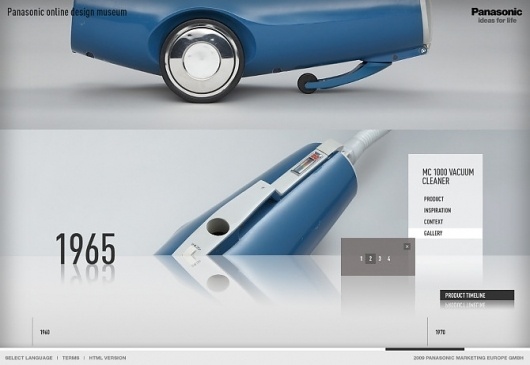 Nicki Mayrhofer / Portfolio #museum #design #panasonic #blue #online