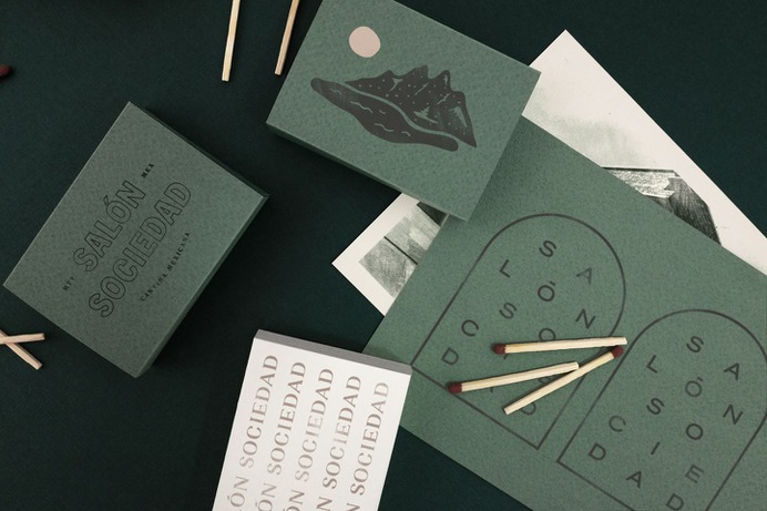Salon Sociedad Branding - Mindsparkle Mag In addition to the architecture project, Communal Studio developed the visual identity for Salón Sociedad which is a renovated hall/bar located inside the complex Sociedad Cuauhtémoc y Famosa, a club for Heineken Mexico's staff and associates. #packaging #identity #branding #design #color #photography #graphic #design #gallery #blog #project #mindsparkle #mag #beautiful #portfolio #designer
