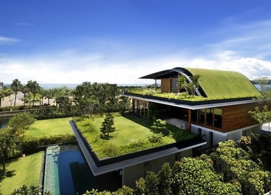 meerahouse1 | Fubiz™ #garden #architecture #house #green