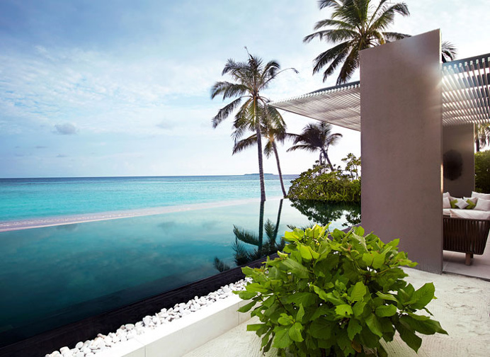 Unique Villas Overlooking the Lagoon - #outdoor, #architecture, #house, #landscaping,