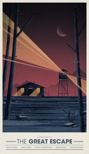 The Great Escape - Hemicea - The visual work of Maxime Chillemi #escape #illustration #great #the