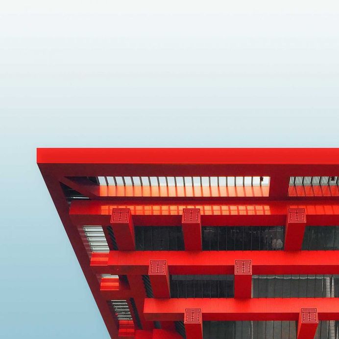 Shanghai Shapes: Futuristic Architecture Photography by Kris Provoost