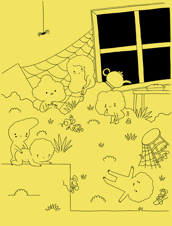 elves | Michael DeForge Blog #illustration