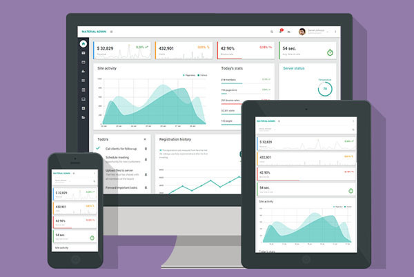 Material Design Admin Templates