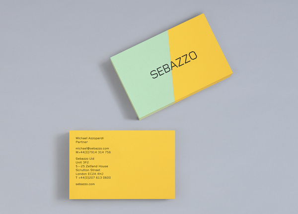 Business card design idea #243: Bunch Â | Â http://bunchdesign.com #business #branding #color #layout #cards