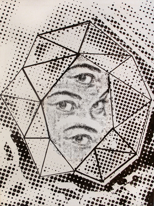 Wind Rose, by Dan Bina #acrylic #bina #dan #painting #art #york #canvas #brooklyn #new