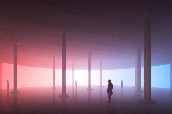6. East Tank 2011 C Peter Saville_Hayes Davidson_Herzog and de Meuron #tate #tank #gradient #modern