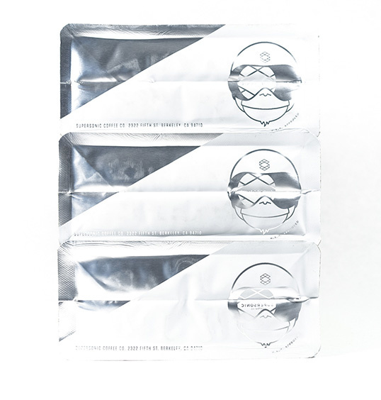 Packaging for the specialty coffee company, Supersonic. #packaging #coffee #specialtycoffee #branding #package
