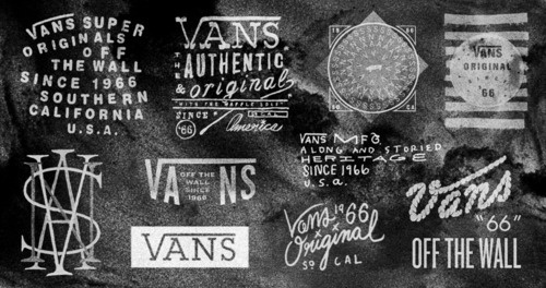 Typeverything.com - Vans logos by Owen Everitt. - Typeverything #type #black #logos #white
