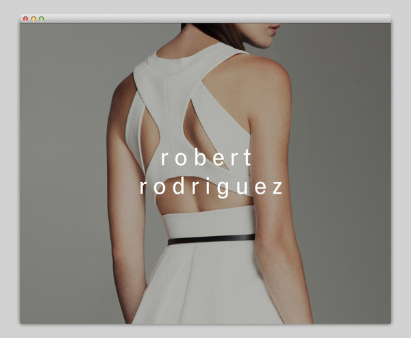 Robert Rodriguez #fashion #layout #website #web