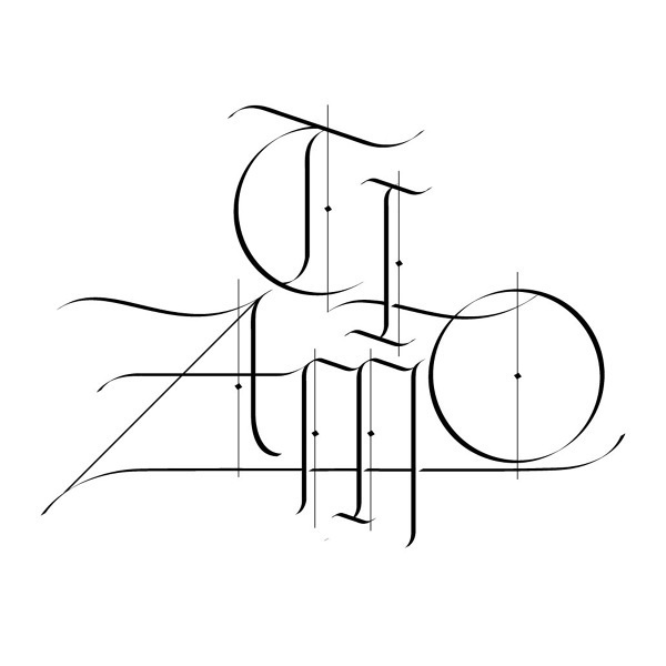TI AMO Sergi Delgado #calligraphy #lettering #delgado #gothic #poster #barcelona #sergi #love #typography
