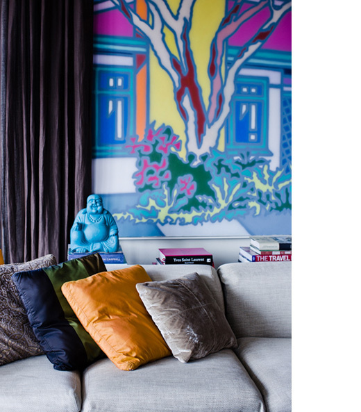 NatalieBloom LoungeroomPainting4 #design #interiors #home