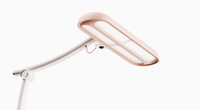This childrens lamp is designed with eye protection in mind