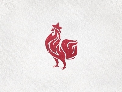 Dribbble - Roostar Logo by Desislava Spilkova #flames #rooster #design #logo #roostar
