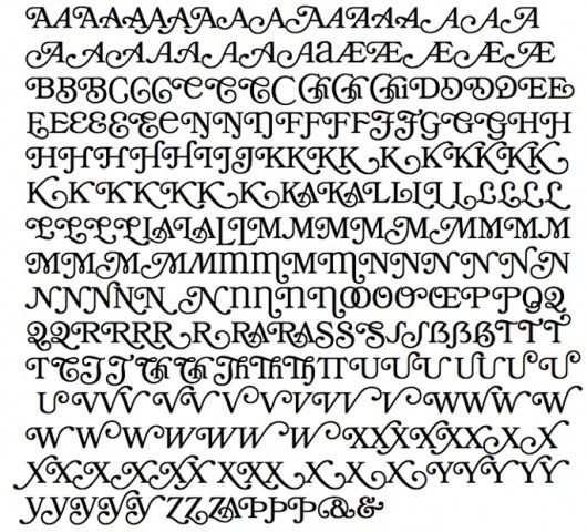 Bookmania by Mark Simonson #type #lettering #caps #typography