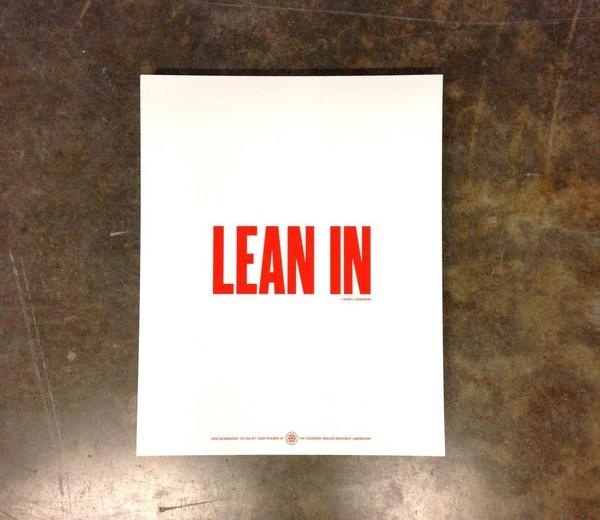 Lean In #red #created #in #facebook #type #lean