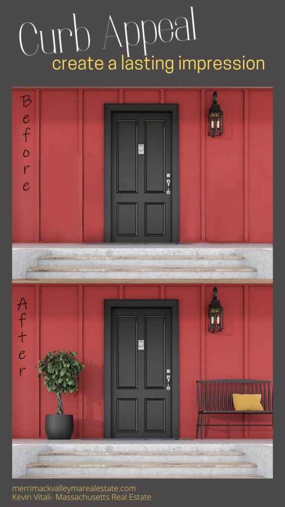 Before and After Curb Appeal Shot