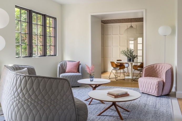 Redesign of 1932 Tudor style suburban home