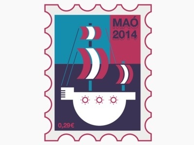 stamp #barco #stamp #vector #collection #illustration #ship #sello