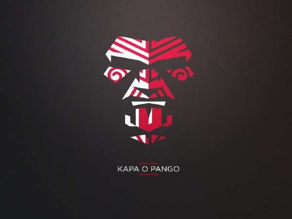 HAKA POSTERS Field Theory #tiki #graphic #hula #branding