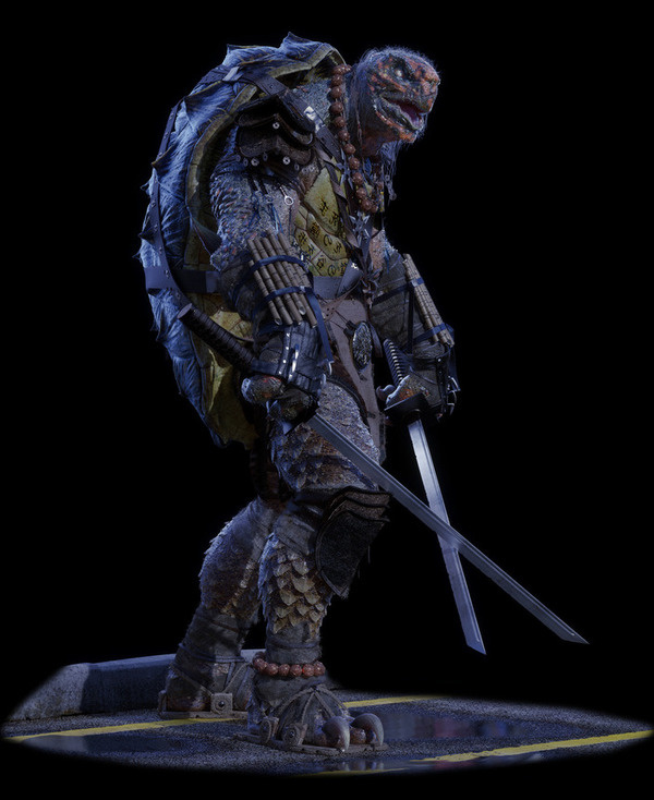 Slash by SvenJuhlin Sven Juhlin CGHUB #slash #tmnt