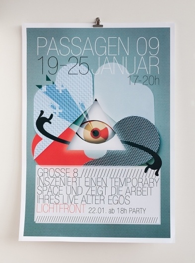 Nicola Rinaldi #design #graphic #cologne #poster #papercraft #typo